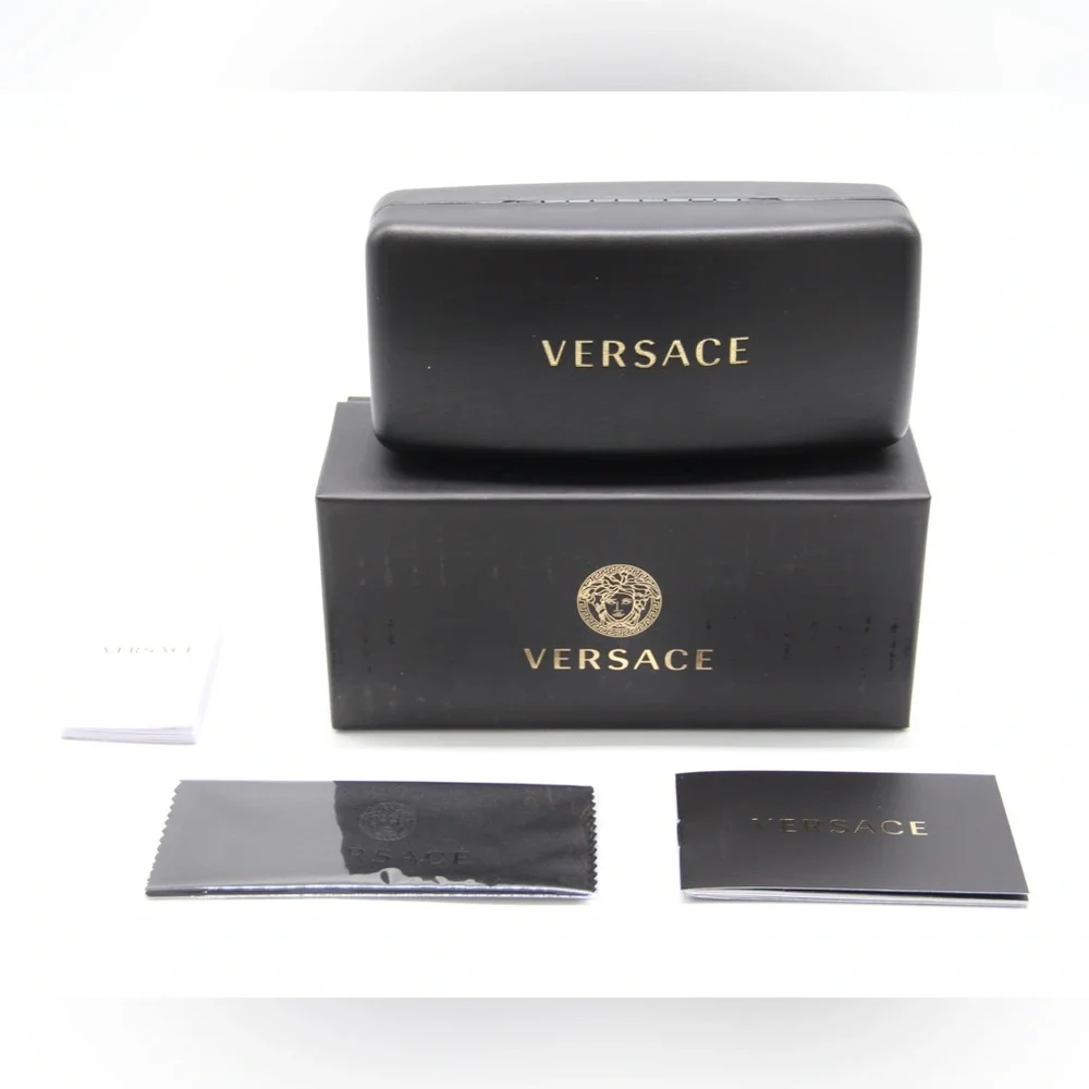 NEW VERSACE VE4425U 5360/87 MEDUSA UNISEX SUNGLASSES NEW BLACK MOD 4425U